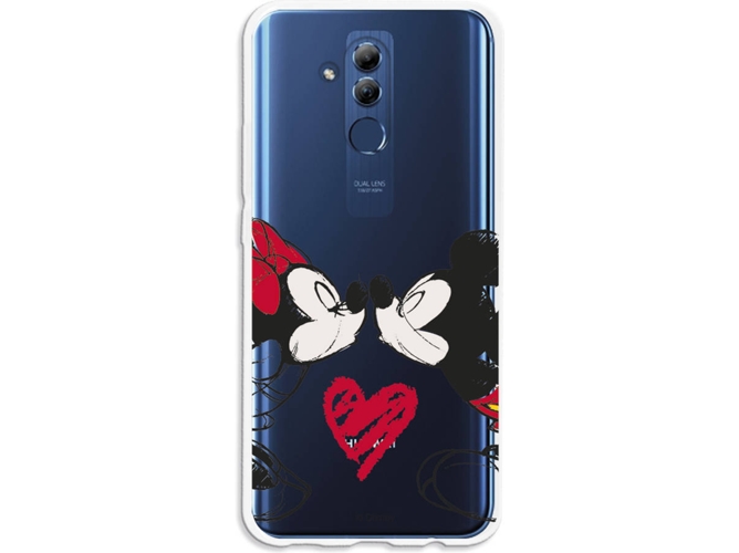 Carcasa Huawei Mate 20 Lite DISNEY Mickey y Minnie Beso Multicolor