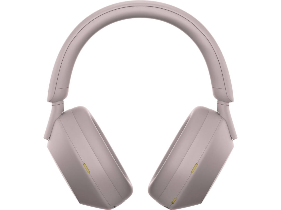 Auriculares Bluetooth Sony Wh 1000xm5 Headband Premium (Over Ear - Micrófono - Cancelación De Ruido - Rosa Ahumado)