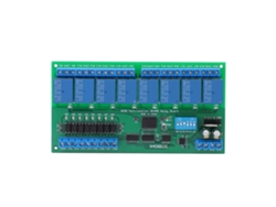 Módulo de relé RS485, 8 entradas, 8 salidas, carril DIN35, placa de expansión PLC 12 V N4D8B08-R