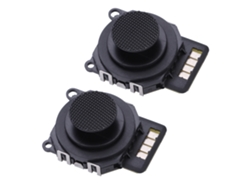 2 Botones De Joystick 3d Para Controlador De Juegos Arcade Inalámbrico Profesional Ligero Psp 2000