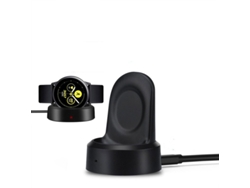 Smart Watch Cargador inalámbrico Base de carga para Samsung Galaxy Watch 42mm 46mm SM-R800 R805 R810 R815 negro