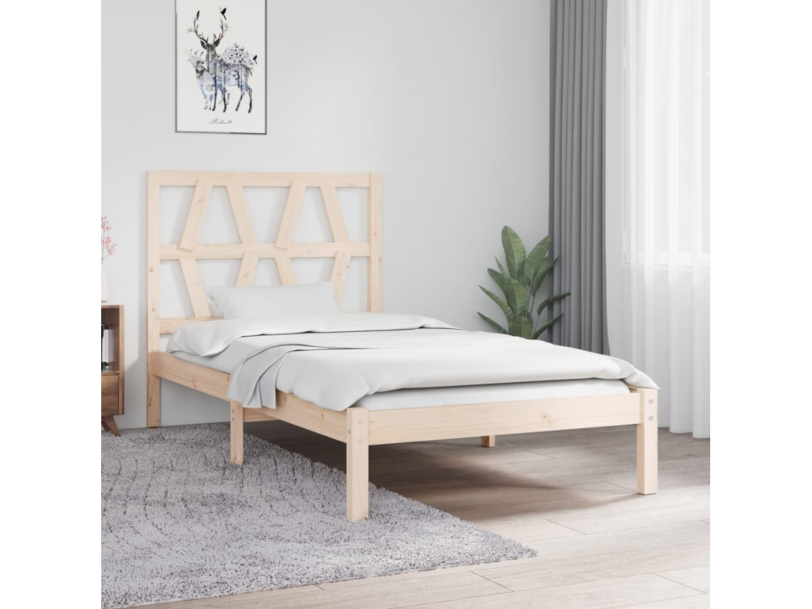 Cama Individualcama Para Adultosestructura De Cama Individual Sin Colchón Madera Maciza Wsd72690
