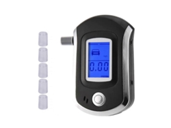 Analizador de alcohol en el aliento digital LCD portátil profesional