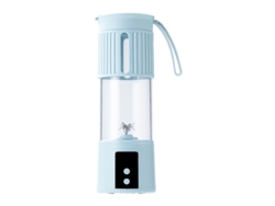 Exprimidor CHRUI De 450 Ml, Recargable Por Usb, 3,7 V, 10 S, Fácil De Limpiar (Azul)