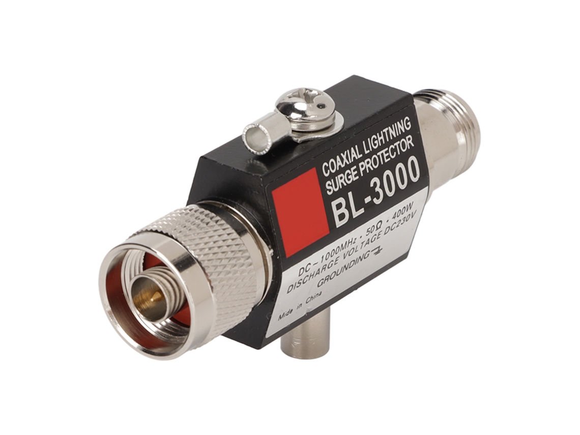 Protector Contra Sobretensiones Coaxial N Hembra A N Macho De 400 W Para Receptores De Radio.