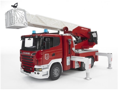 Camión de los Bomberos de Jugar BRUDER Scania R-Series (Edad Mínima: 3 )