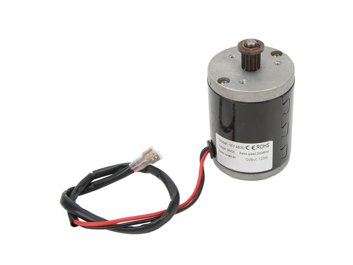 Motor De Cc De Alta Velocidad De 24 V Y 120 W Con Escobillas, Aleación De Aluminio, Para Patinete, Bicicleta Y Motocicleta Eléctrica.