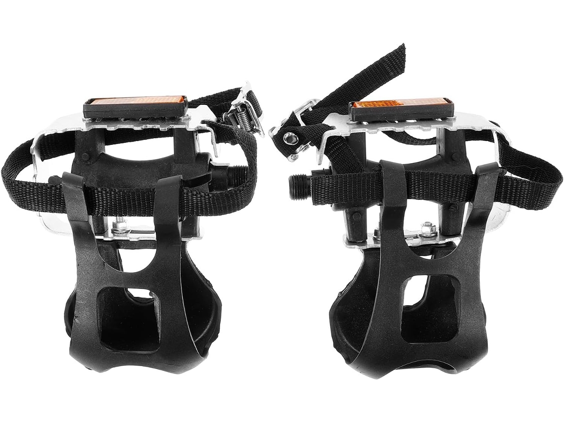 Pedales Antideslizantes Para Bicicleta Estática Con Correas