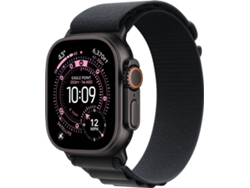  APPLE Watch Ultra 3 GPS + Cellular 49 mm Titanio Negro con Loop Alpine Negro (Tamaño M)