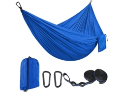 Hamaca Individual Chrui Con 51 Correas Y Mosquetón, 270 X 140 Cm (azul Rey)