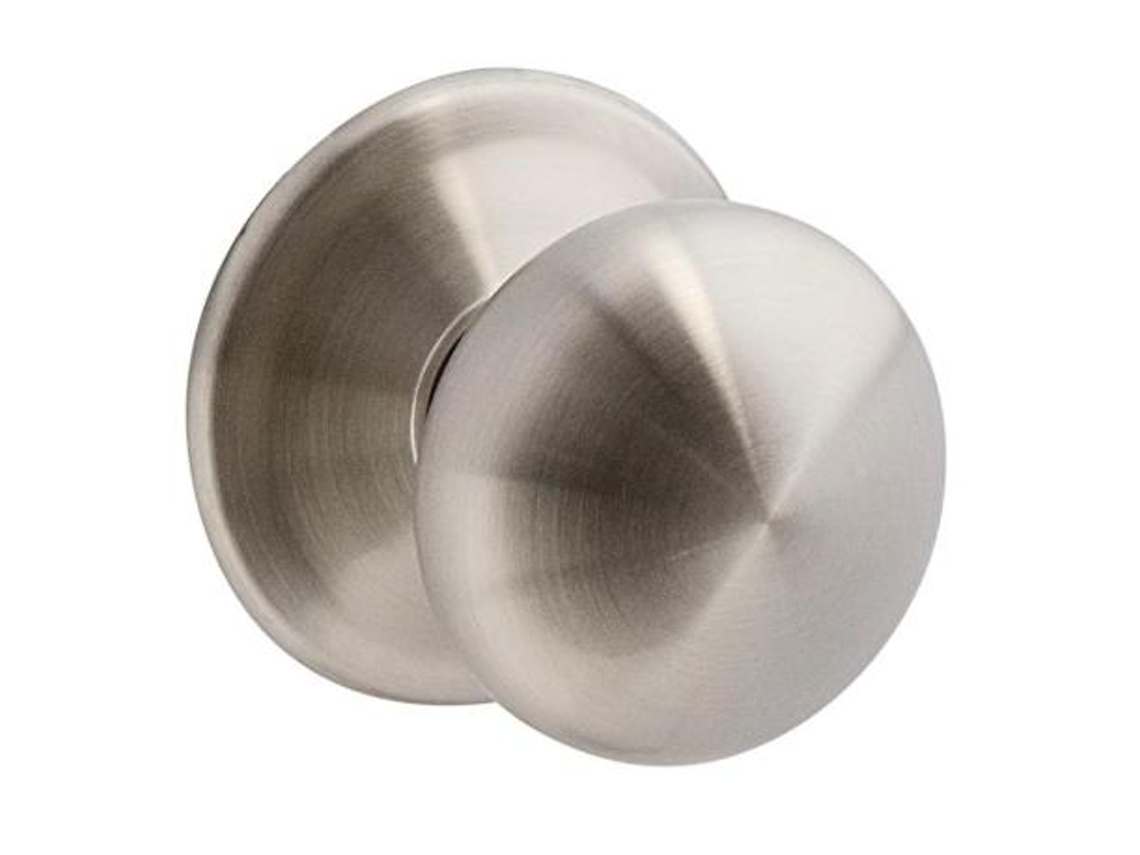 Pomo puerta chato opacio ø70 inoxidable