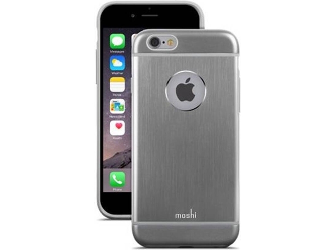 Funda iPhone 6, 6s, 7, 8 MOSHI iGlaze Armour Gris