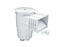 Skimmer 15 Litros Blanco Boca Standard Y Tapa Circular SUINGA
