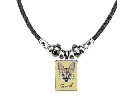 Collar de animales manchados de tierra larga