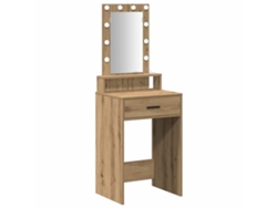 Maison Exclusive - Mesa Tocador Marrón 50 X 41 X 140 Cm Madera De Ingeniería