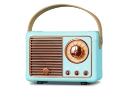 Mini altavoz Bluetooth con radio FM, altavoz Bluetooth retro recargable, Bluetooth 5.0/Sonido superior, compatible con llamadas Yizhood