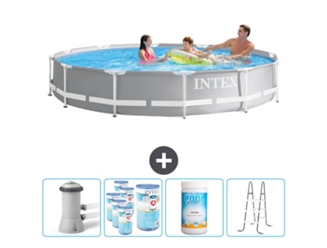 Piscina Tubular INTEX 26712GN-CB96 (6503 L - 366x76cm)