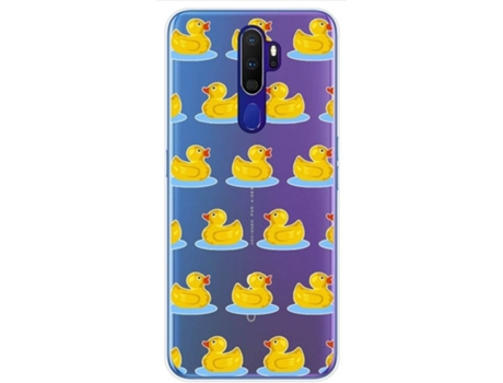 Carcasa Oppo A9 2020 TUMUNDOSMARTPHONE Dibujos Transparente Multicolor