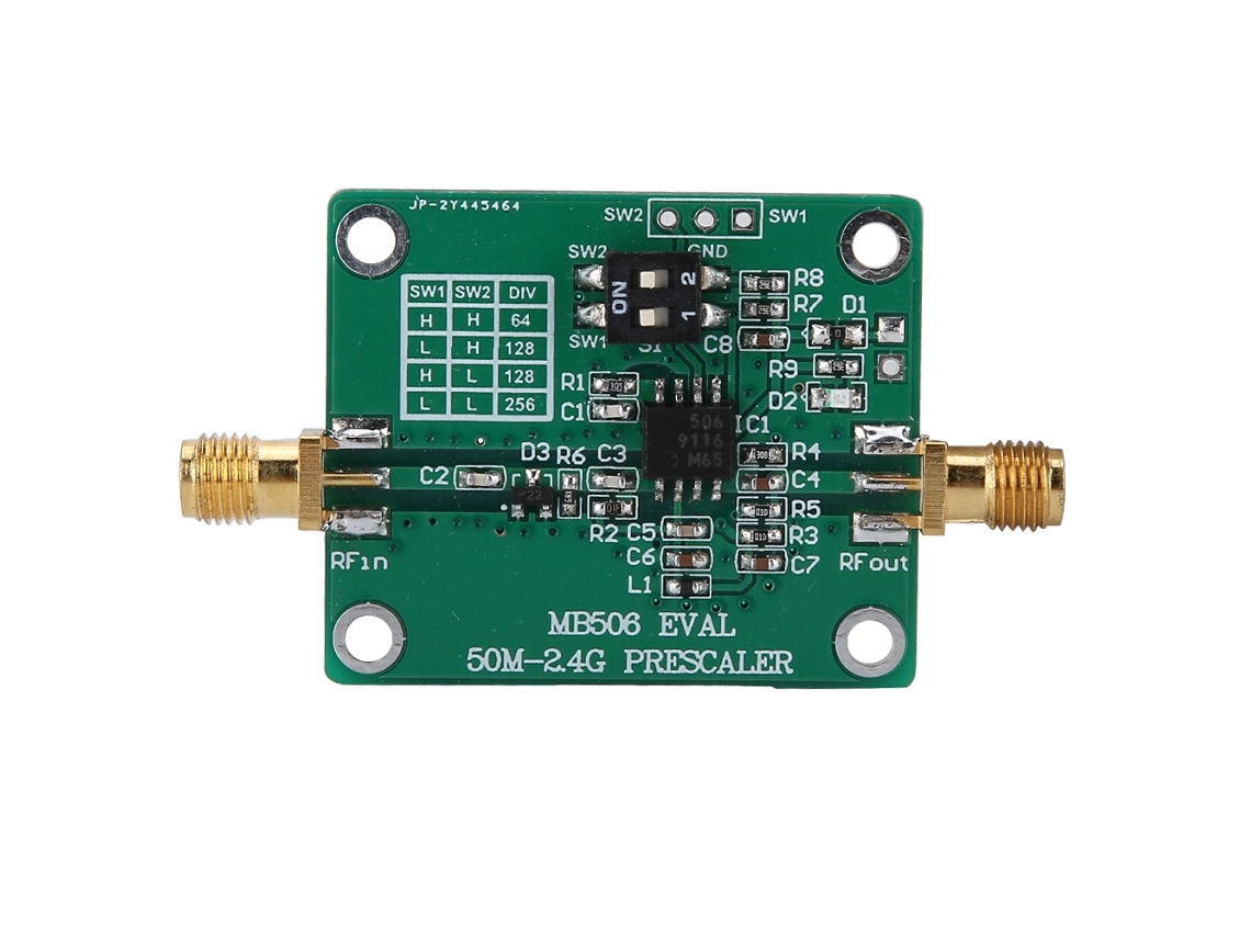 Módulo Mb506, Preescalador De Microondas De 2,4 Ghz, Divisor De Frecuencia De 64, 128 Y 256 Para Transceptores Dbs Catv