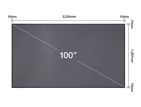 EPSON ELPSC35 pantalla de proyección 2,54 m (100')