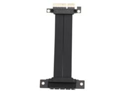 Cable De Extensión Pcie 4.0 X4 De 16 Gbps, Macho De 180° Y Hembra De 90°, 64 Pines, Conductor De Cobre, 10 Cm.
