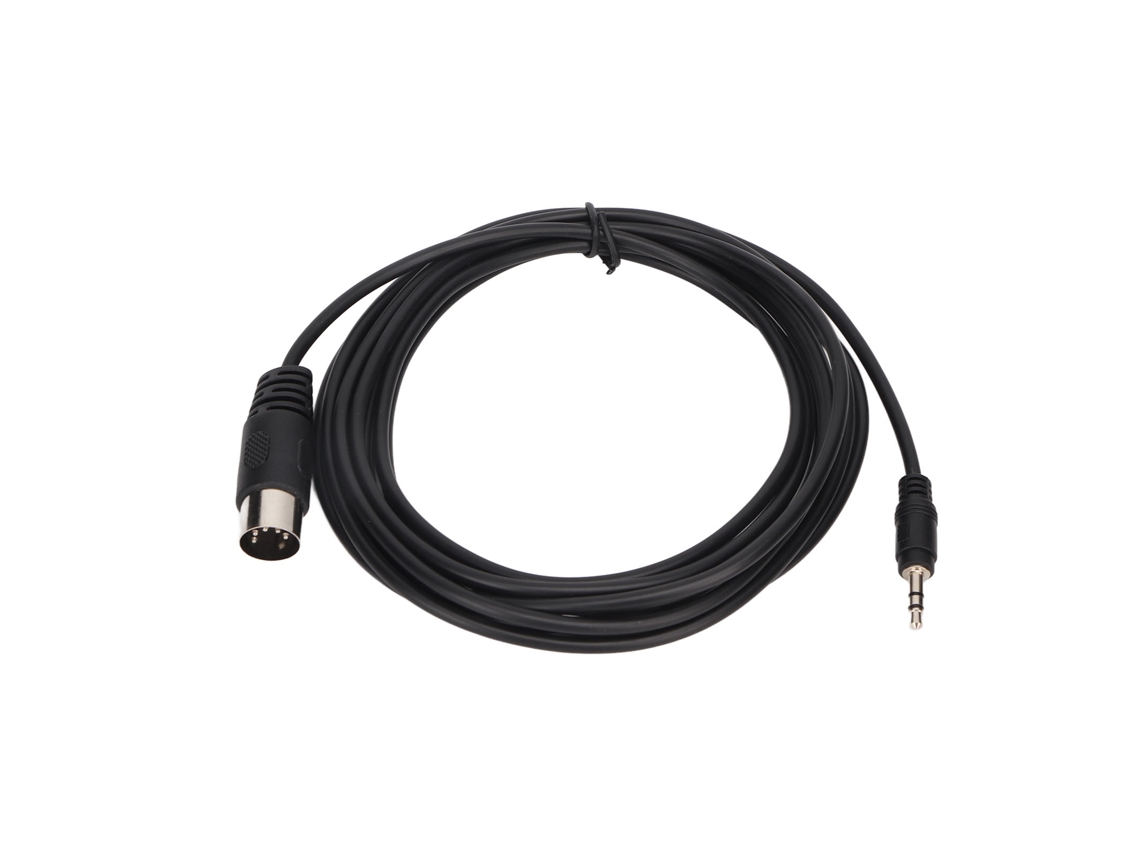 Cable Adaptador De Equipo De Audio (macho Din 5 Pines A Macho 3.5mm, Largo 3 Metros)
