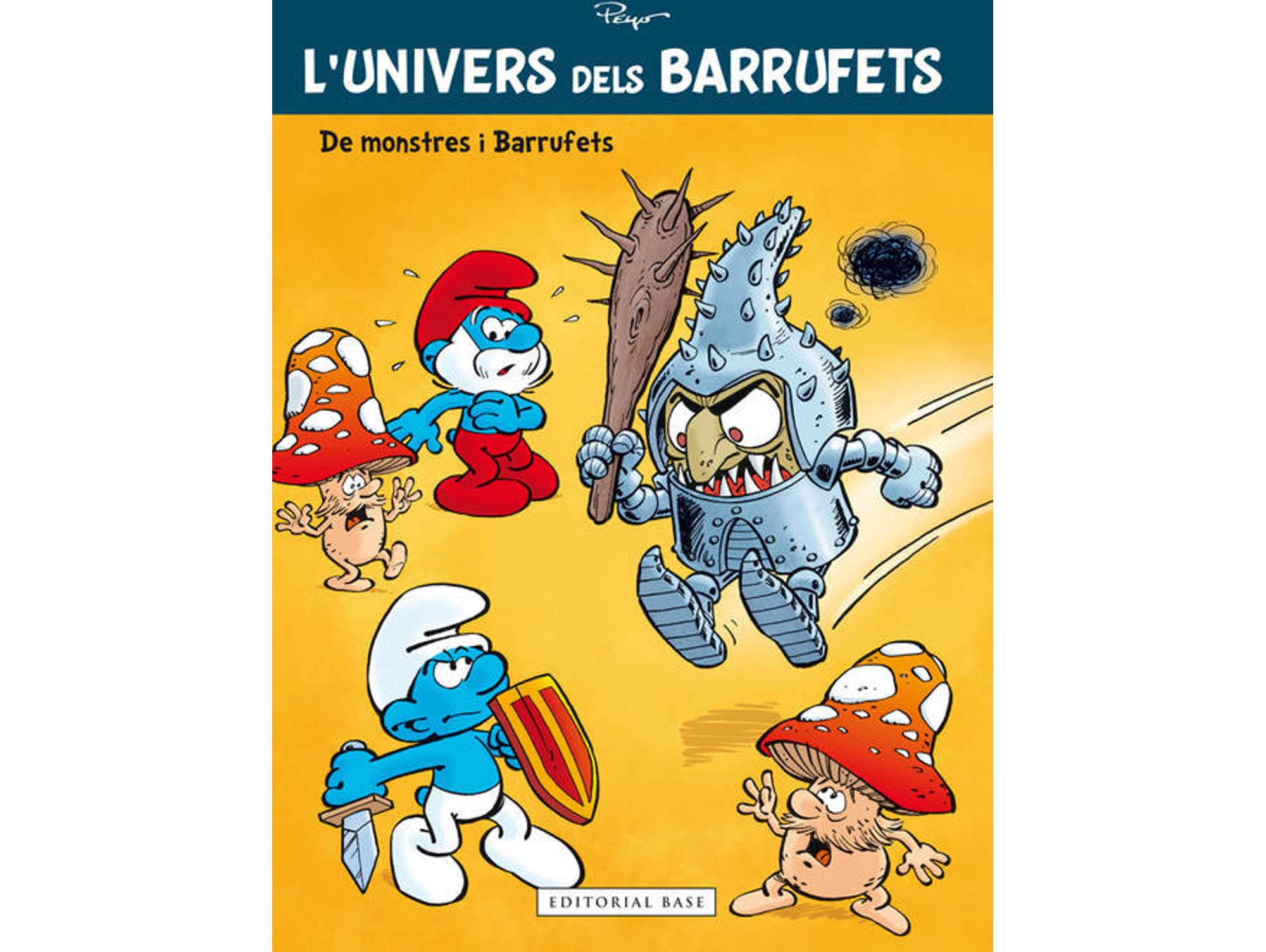 Libro De Monstres I Barrufets de Peyo