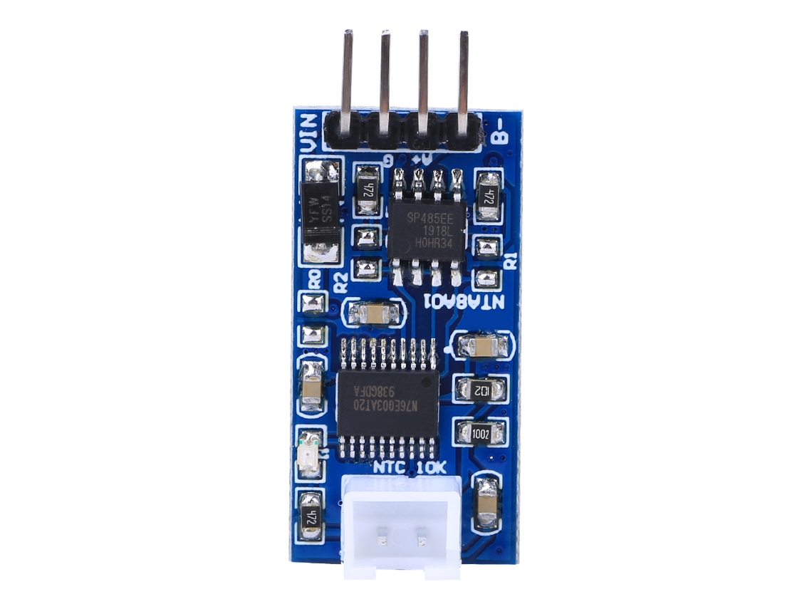 Módulo Sensor De Temperatura Ntc 10k 3950 Rs485 Nta8a01 5v 12v Precisión Alta
