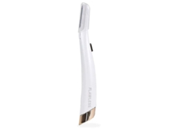 Depiladora facial Yunzii con 6 cuchillas de repuesto, color blanco