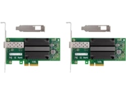 2x 82599- 1sfp X520- Da1 E10g41btda Pcie2.0 X4 10g Nic Tarjeta De Red De Servidor De Fibra Óptica
