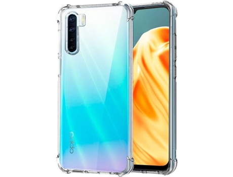 Funda para Oppo A91 COOL AntiShock Transparente