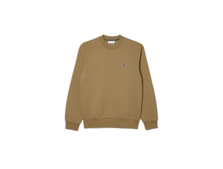 Camiseta de Hombre LACOSTE Melloton Gratte Algodón Marrón (M)