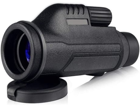 Prismáticos ENKERS Monoculares 10X42 Monoculares Adultos Bolsillo Portátil Ligero Observación de Aves Negro-Negro