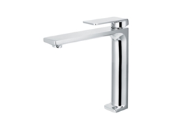 Grifo de lavabo Mice de caño extra alto, monomando alto de baño XXL Cromo MICE COLLECTION