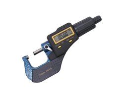 Micrómetro Digital 0-25mm/0-1" De Alta Precisión Con Lcd, Resolución 0.001mm/0.00005", Acero Inoxidable, Batería Cr2032, Gris