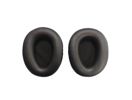 1 par de almohadillas de cuero proteico PU para SONY CH700 Negro