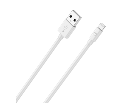 Cable Teléfono Móvil Usb REALPOWER Blanco