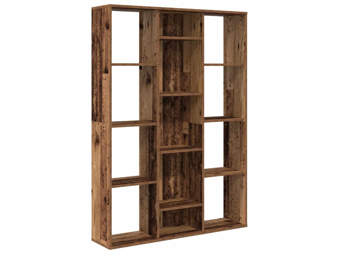 Maison Exclusive - Divisor De Espacios/estantería Aglomerado Madera Vieja