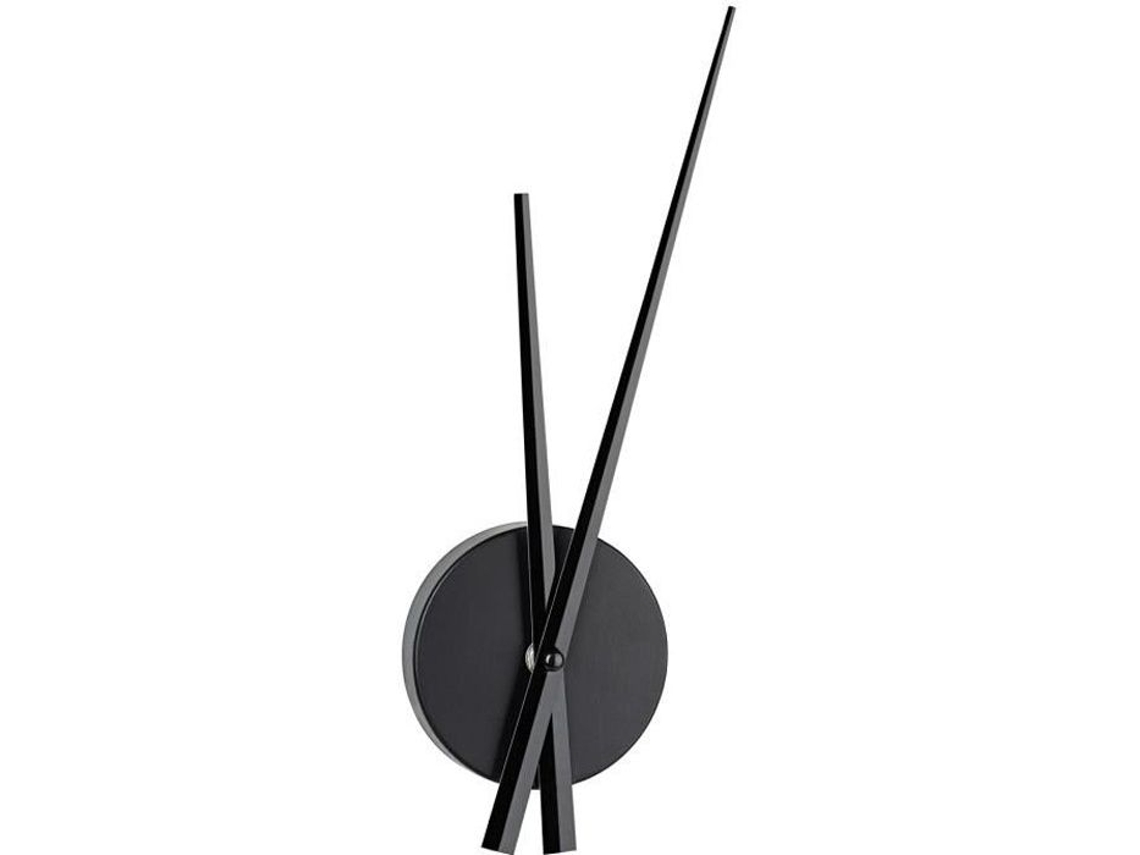 Reloj De Pared Tfa Dostmann 60.3036.01 Plástico Negro Diseño Contemporáneo