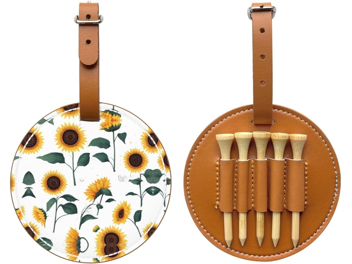 Bolsa para tees de golf Sunflower Gold | Sin marca