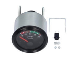 Medidor De Voltaje Led De 52 Mm, 24 V (18-32 V), Aleación De Aluminio Para Motores Diésel.