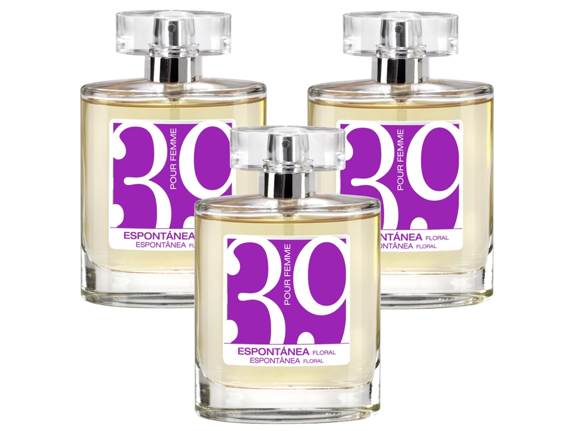 3x CARAVAN Happy Collection - Perfume de Mujer Nº39 - 100ml