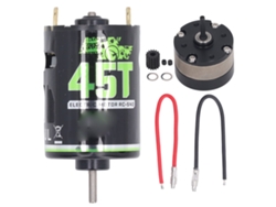 Mali motor de Escova 540 com Redutor 1/3 para Carro Rc Crawler 45t Acessórios Controle Remoto