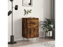 Aparador | Aparador De Comedor | Armario De Cocina Madera De Ingeniería Roble Ahumado 40x35x70 Cm