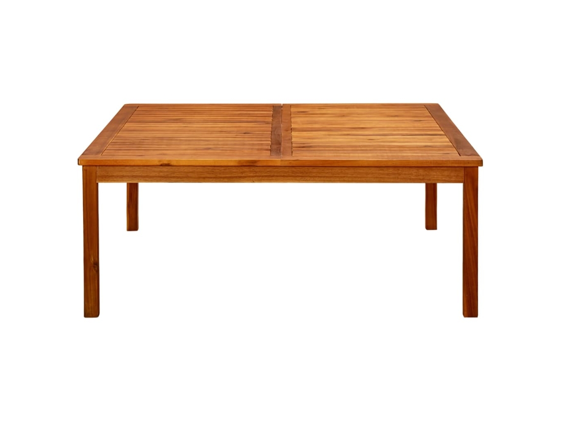 Maison Exclusive - Mesa De Centro De Jardín Madera Maciza De Acacia 110x110x45 Cm