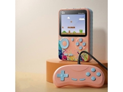 Consola de juegos portátil retro Evago, con 500 juegos clásicos, pantalla de 3 pulgadas, conexión a TV y función de juego único. GOKOCO