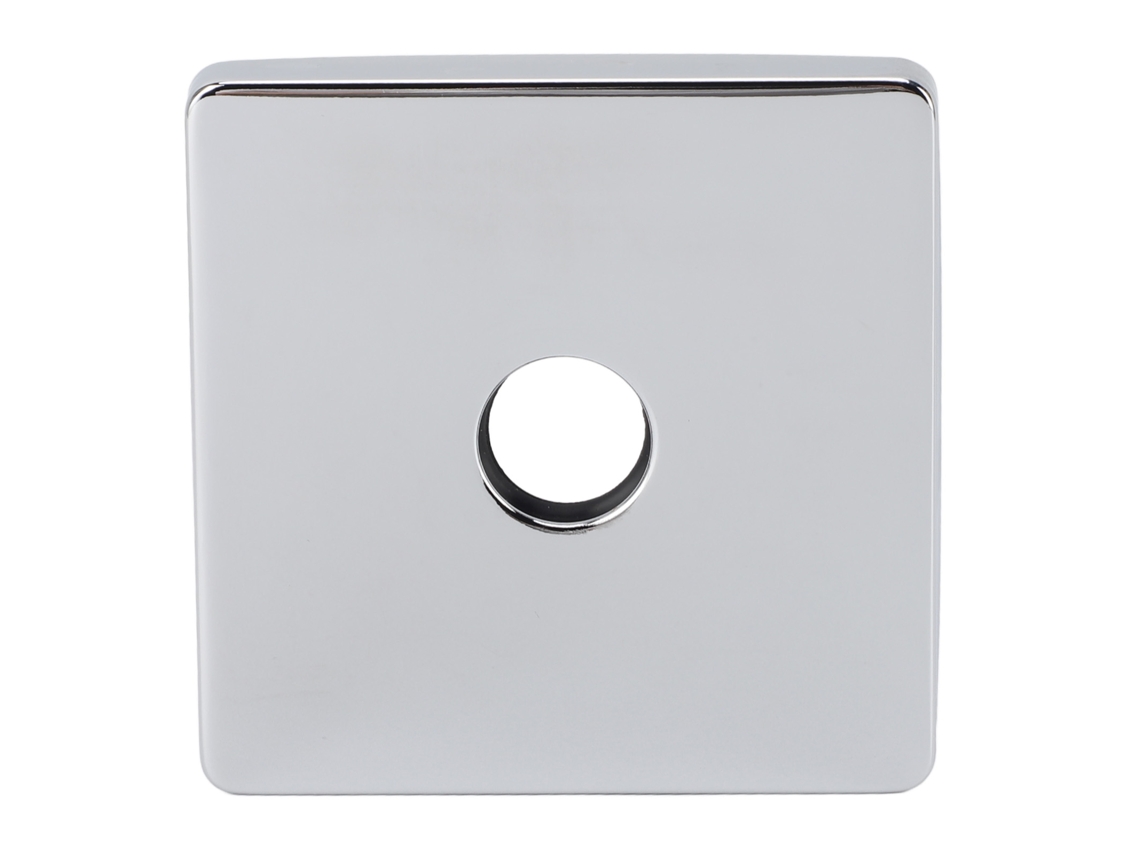 Placa Decorativa Cuadrada Extragrande Para Brazo De Ducha En Acero Inoxidable 304, Universal Para Baño.
