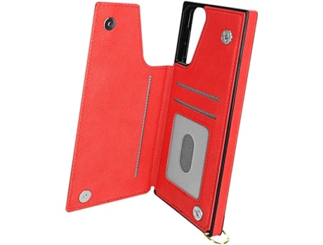 Carcasa Samsung Galaxy S21 Plus AVIZAR con Cuerda Rojo