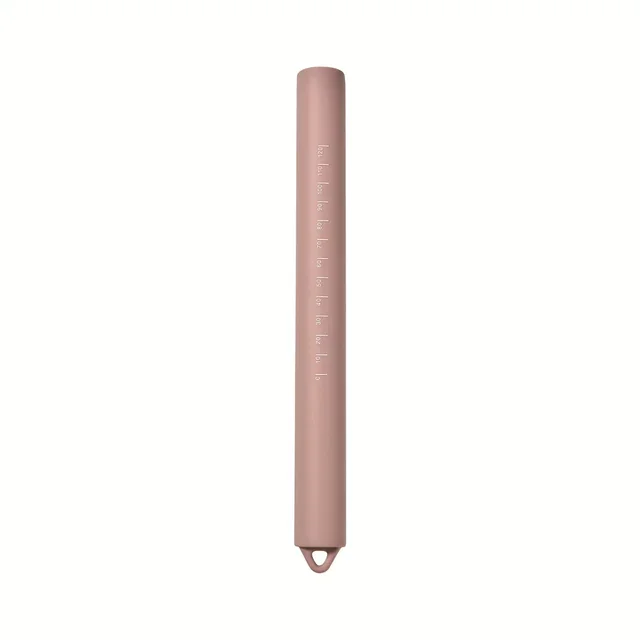Rodillo De Silicona Rosa, Utensilio De Cocina Para Cocinar Y Hornear, Apto Para Masa.
