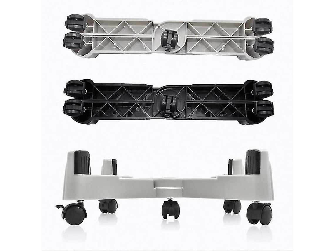 Soporte Para Cpu Portátil Con Ruedas, Ajustable Hasta 25,5 Cm De Ancho, Plástico Abs, Antideslizante, C-1